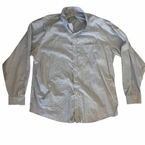 Brooks Brothers Sky Blue Dress button down collared Regent Fit Shirt Size 18-36